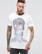 Asos T-shirt With David Bowie Print - White