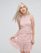 Foxiedox Rosewater Skater Dress With Tassel Detail - Multi