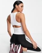 Asos 4505 Sports Tank Top With Clean Edge-green