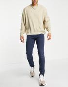 Boss Charleston Skinny Fit Jeans In Dark Wash-navy