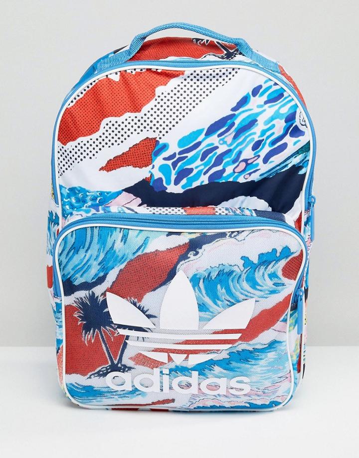 Adidas Originals Classic Backpack In Multicolor Bk7020 - Multi