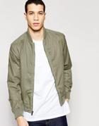 Original Penguin Coated Cotton Jacket - Green