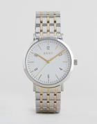 Dkny Minetta Silver Bracelet Watch - Silver