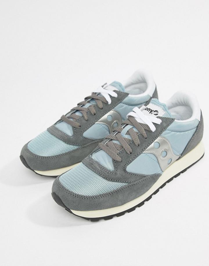 Saucony Jazz Original Vintage Sneakers In Gray - Gray