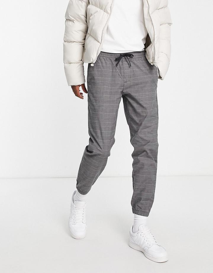 Abercombie & Fitch Smart Joggers In Gray