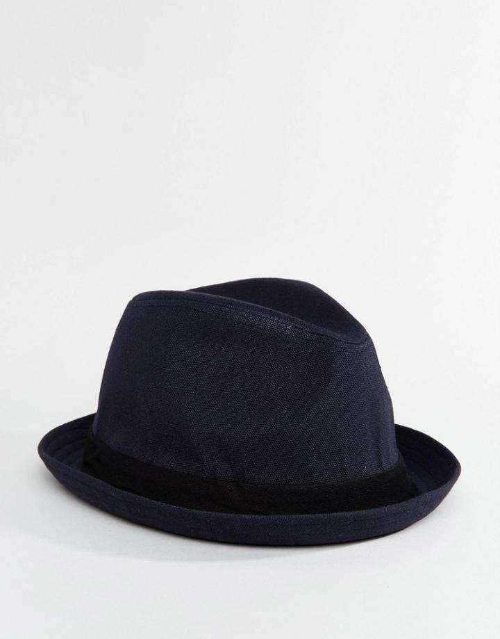 Jack & Jones Trilby Hat - Blue