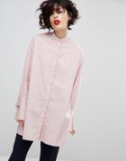 Essentiel Antwerp Purity Oversized Shirt - Pink