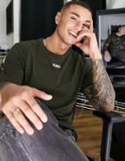 Hugo Durned212 T-shirt In Dark Green