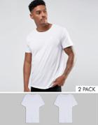 G-star Raw T-shirt In 2 Pack White - White