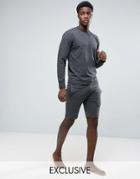 Nocozo Lounge Shorts In Regular Fit - Black