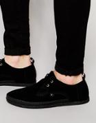 Farah Drape Lo Shoes - Black