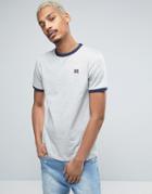 Russell Athletic T-shirt With Embroidered Small Logo - Gray