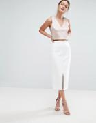 Ted Baker Silaas Pencil Skirt - Cream