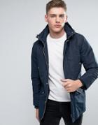 Lindbergh Parka With Insulation In Navy - Navy