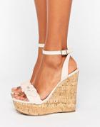 Asos Tobago High Wedges - Beige