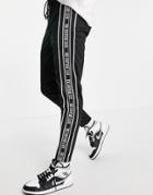 The Couture Club Taped Track Sweatpants In Black