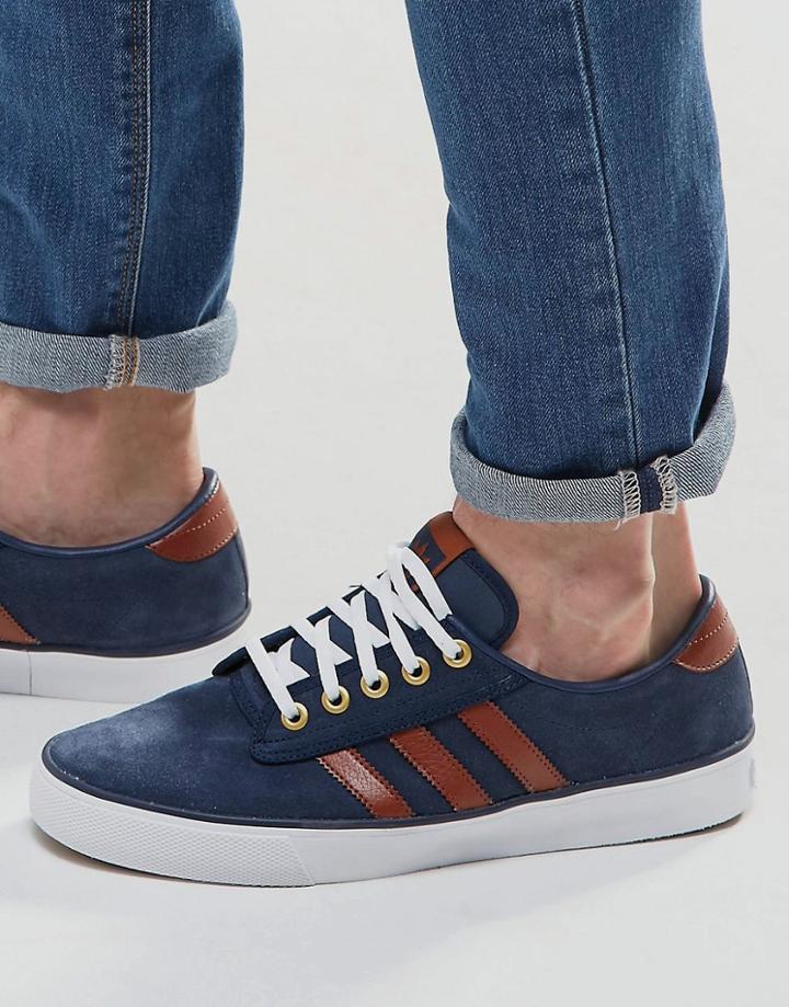 Adidas Originals Kiel Sneakers In Navy B39563 - Navy