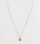 Shashi Sterling Silver 18k Gold Plated Cosmo Pendant Necklace