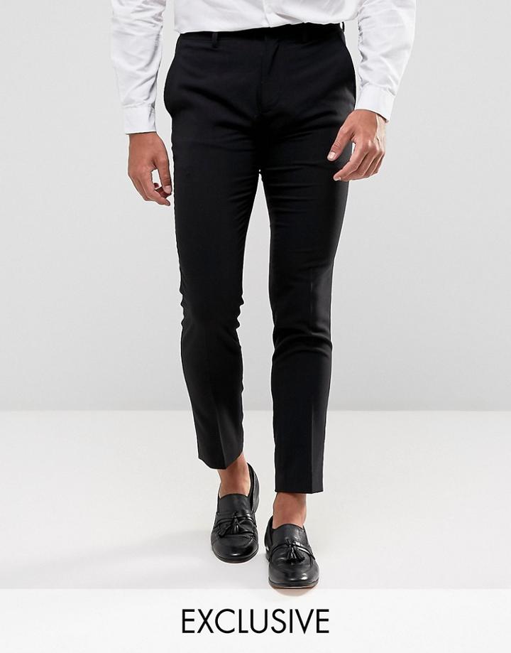 Only & Sons Skinny Suit Pants - Black
