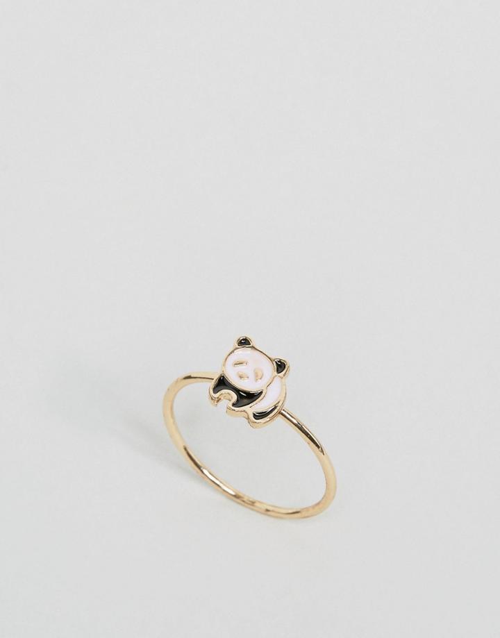Asos Panda Ring - Gold