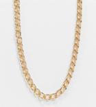 Reclaimed Vintage Inspired Classic Chunky Chain Necklace-gold