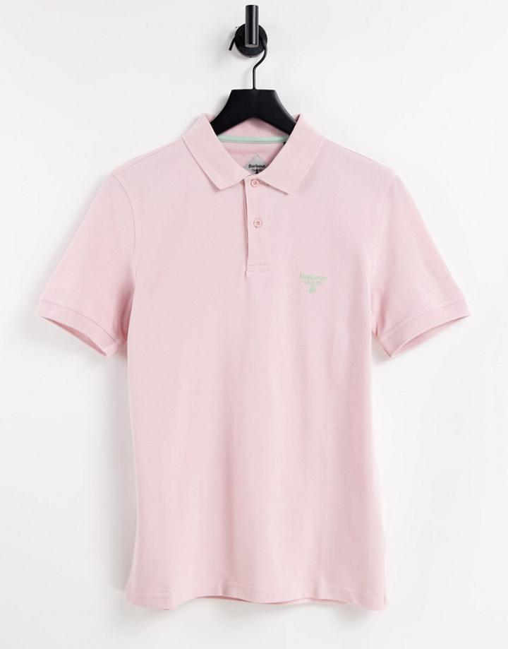 Barbour Beacon Polo In Pink