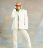 Collusion Straight Fit Tailored Pants In Off White - Part Of A Set