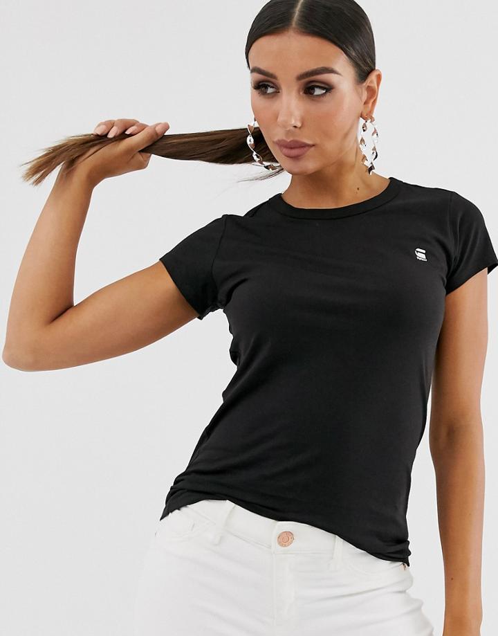 G-star Logo T-shirt - Black