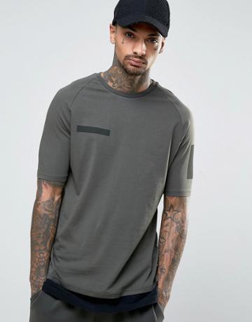Kubban Layered T-shirt - Green