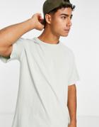 Soul Star Oversized T-shirt In Sea Foam Green