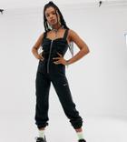 Collusion Utility Ruched Cuffed Jumpsuit - Multi