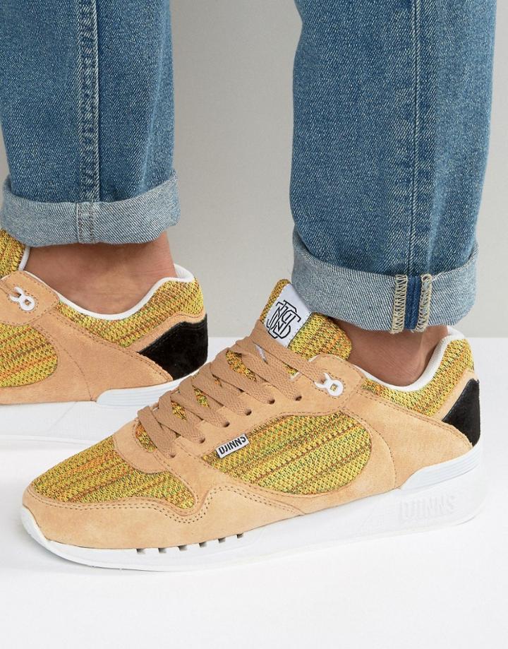 Djinns Easy Run Jamba Sneakers In Beige - Beige
