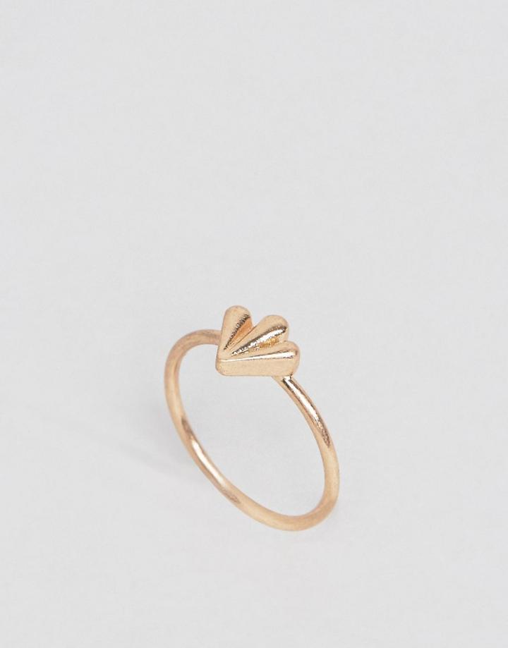 Selected Femme Leaf Ring - Gold