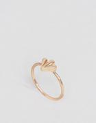 Selected Femme Leaf Ring - Gold