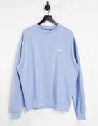 Pull & Bear Set Sweatshirt In Light Blue-blues