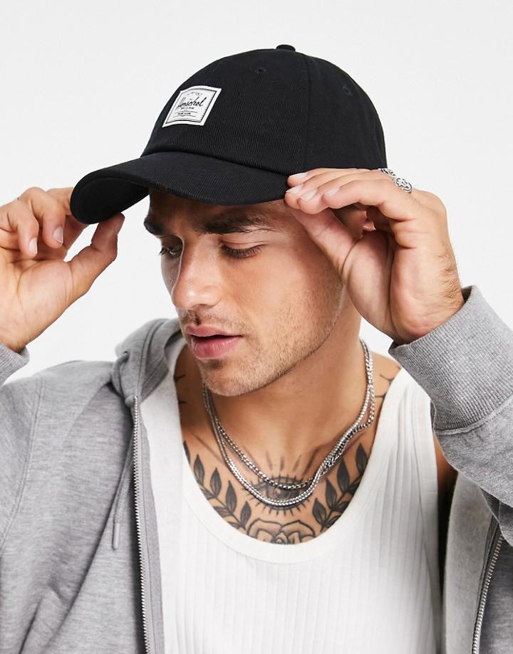 Herschel Supply Co. Sylas Baseball Cap In Black