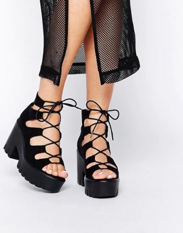 Asos Even If Ankle Boots - Black