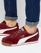Puma Roma Sneakers In Red 36354405 - Red