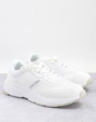Calvin Klein Low Top Sneakers With Chunky Sole In White