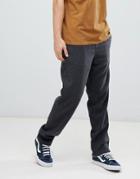 Element Pants With Elasticated Waist In Black - Black