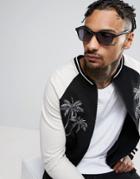Raen Suko Square Sunglasses In Varley Black - Black