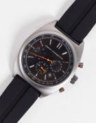 French Connection Watch With Sillicone Strap In Black