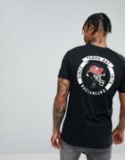 New Era Tampa Bay Buccaneers T-shirt With Helmet Back Print - Black