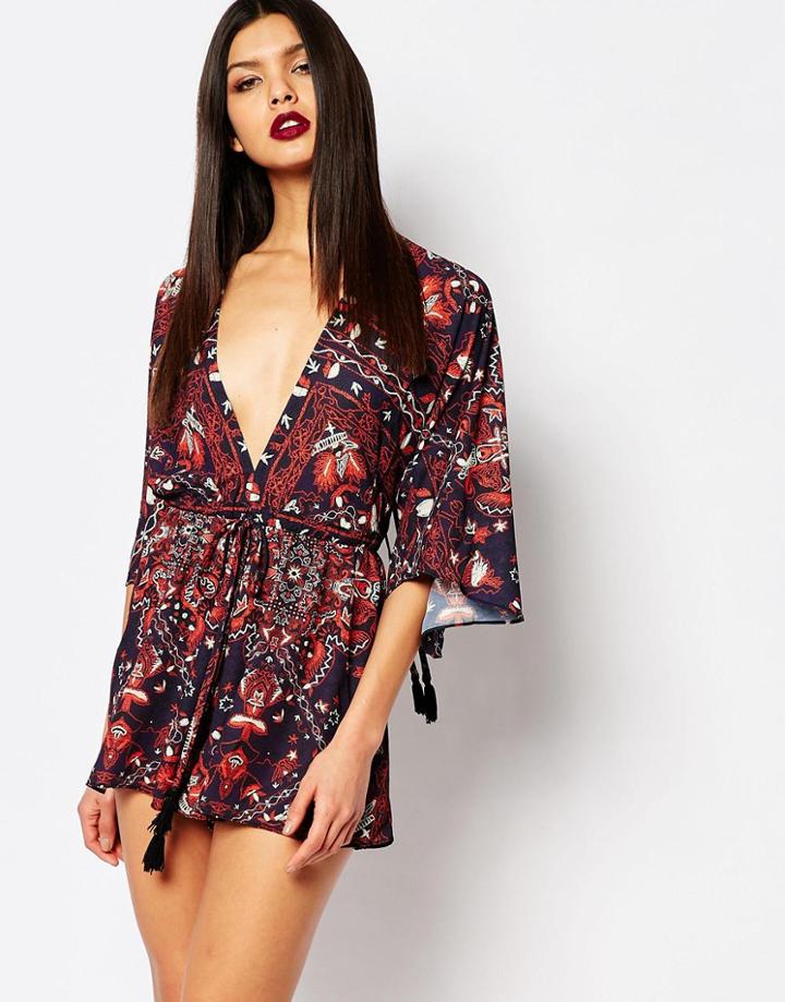 Bec & Bridge Folk Tales Romper - Alabama Print