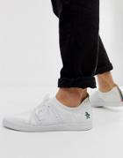 Original Penguin Flyknit Sneakers In White - White