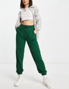 Stradivarius Basic Jogger In Green