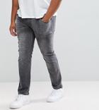 Replika Plus Axel Slim Jeans In Gray - Gray