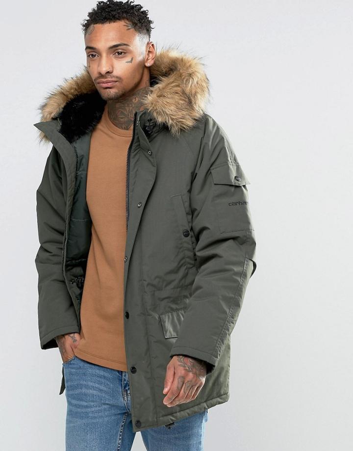 Carhartt Wip Anchorage Parka - Green