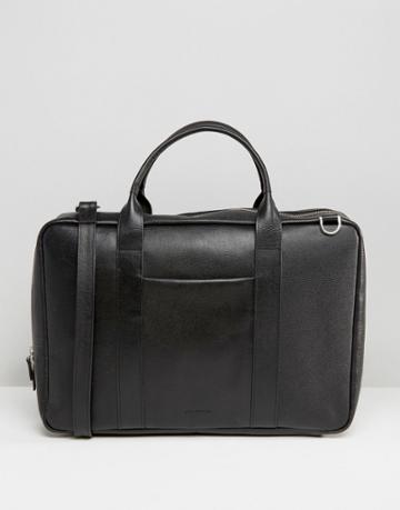 Royal Republiq Leather Ground Day Bag - Black