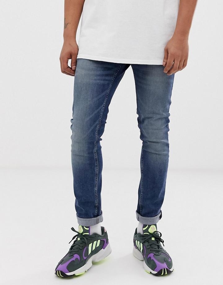 Cheap Monday Tight Skinny Jeans In Indigo Head - Blue